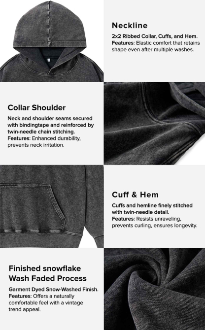 Who Is A Good Boy? Y2K Washed Hoodie Chicshe