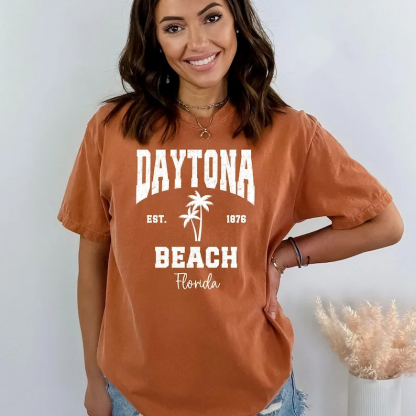 Daytona Beach Tee Shirt Spring Break Beach Tee Beach Vacation T-shirt