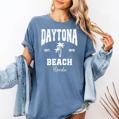 Daytona Beach Tee Shirt Spring Break Beach Tee Beach Vacation T-shirt