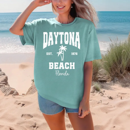 Daytona Beach Tee Shirt Spring Break Beach Tee Beach Vacation T-shirt