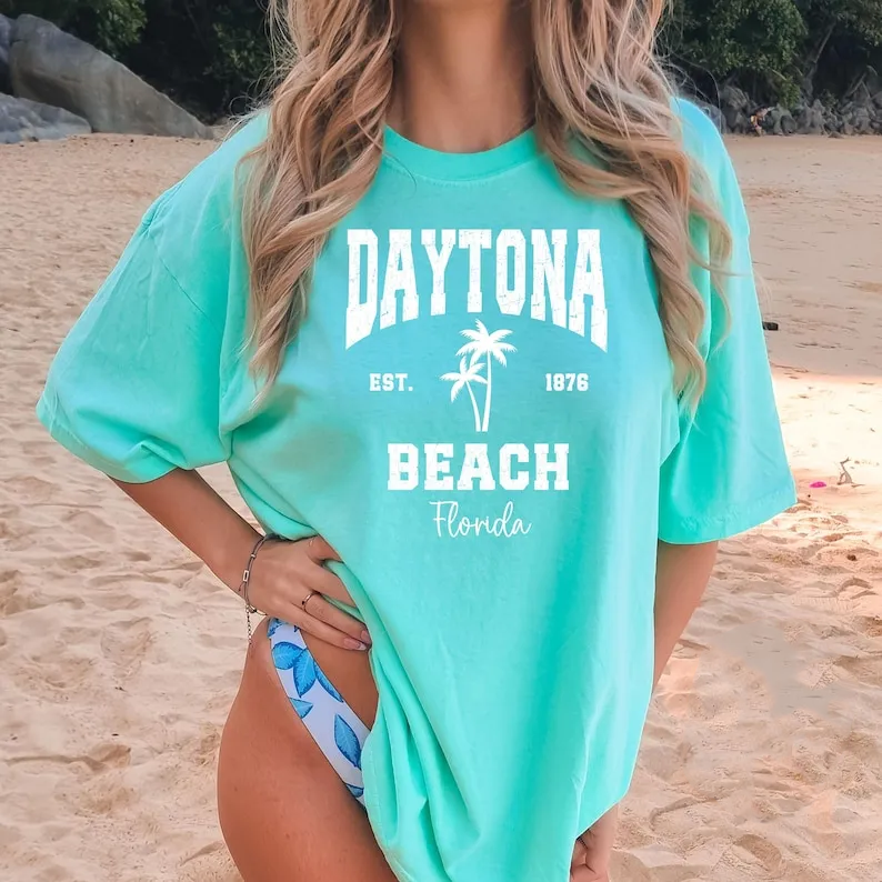 Daytona Beach Tee Shirt Spring Break Beach Tee Beach Vacation T-shirt