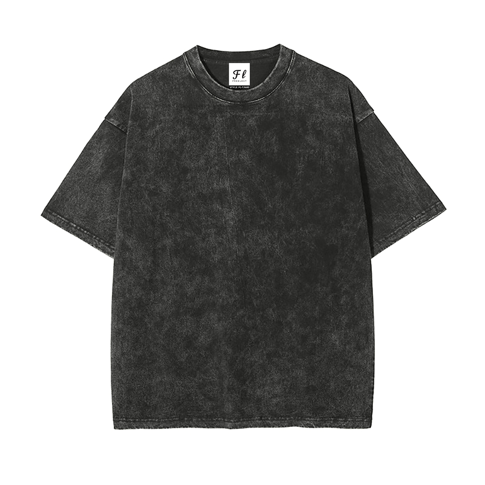 Washed Denim  Blank Heavyweight Tee Unisex Freelect