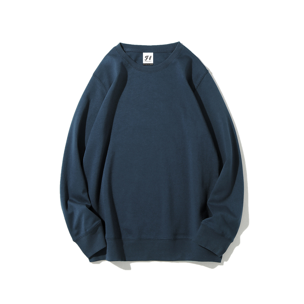Vintage Acid Wash Oversized Long Sleeve Crew Neck Sweatshirt Unisex