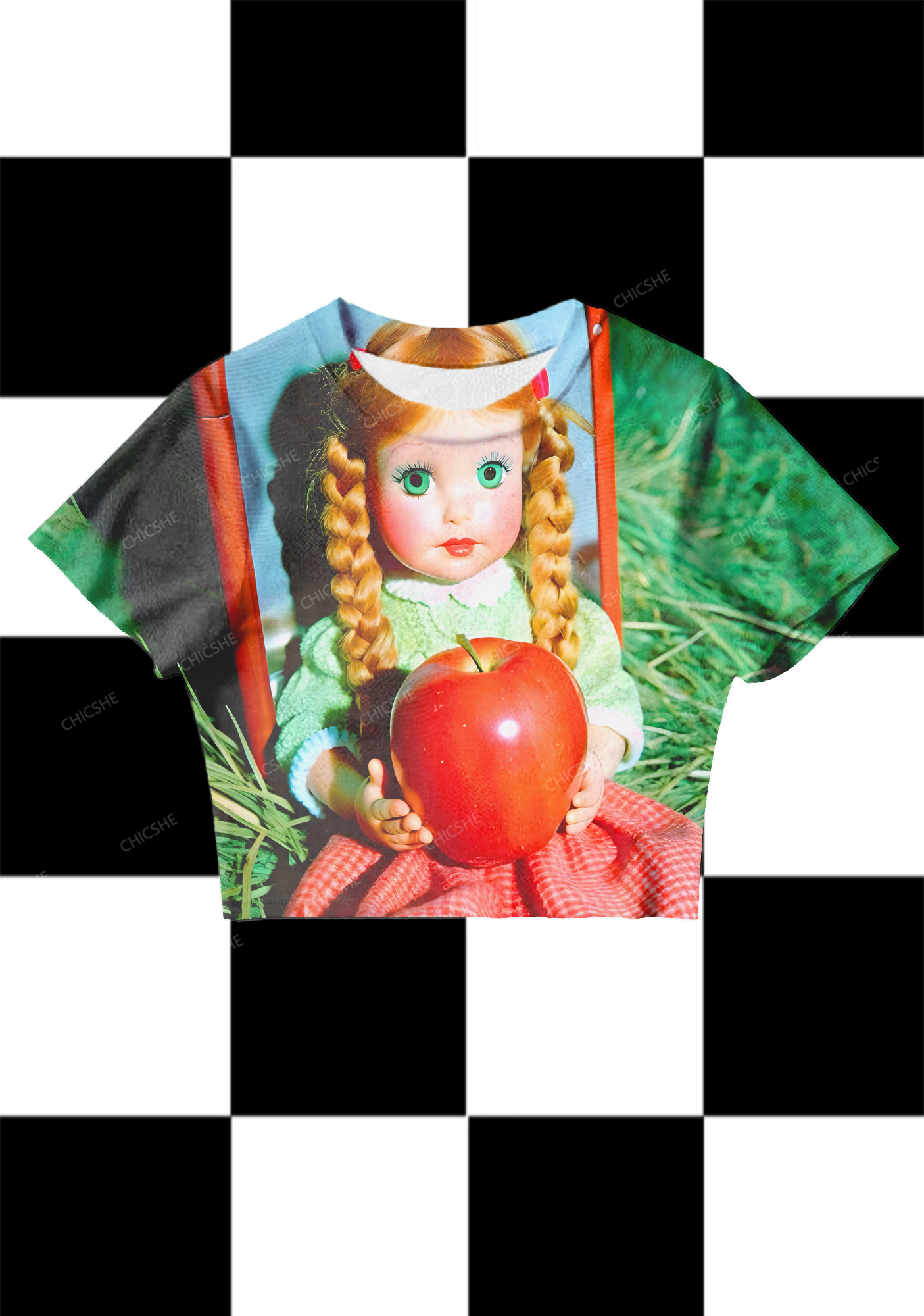 I'm A Femme Y2K Baby Tee Chicshe