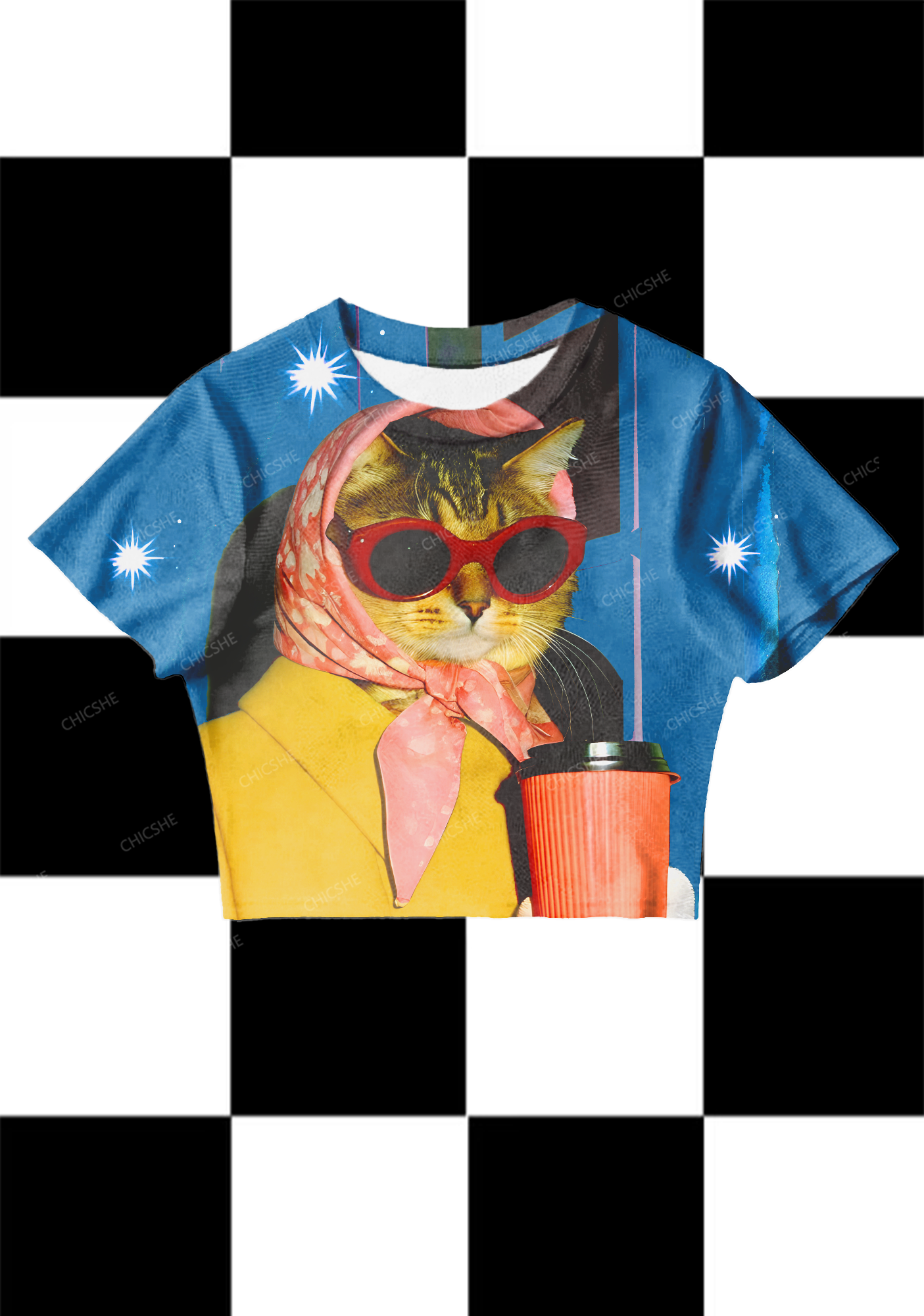 I'm A Femme Y2K Baby Tee Chicshe