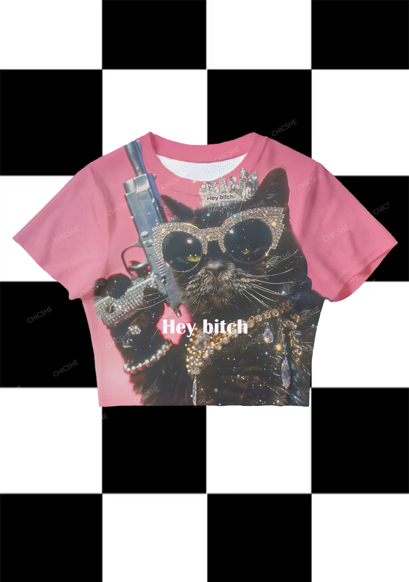 I'm A Femme Y2K Baby Tee Chicshe