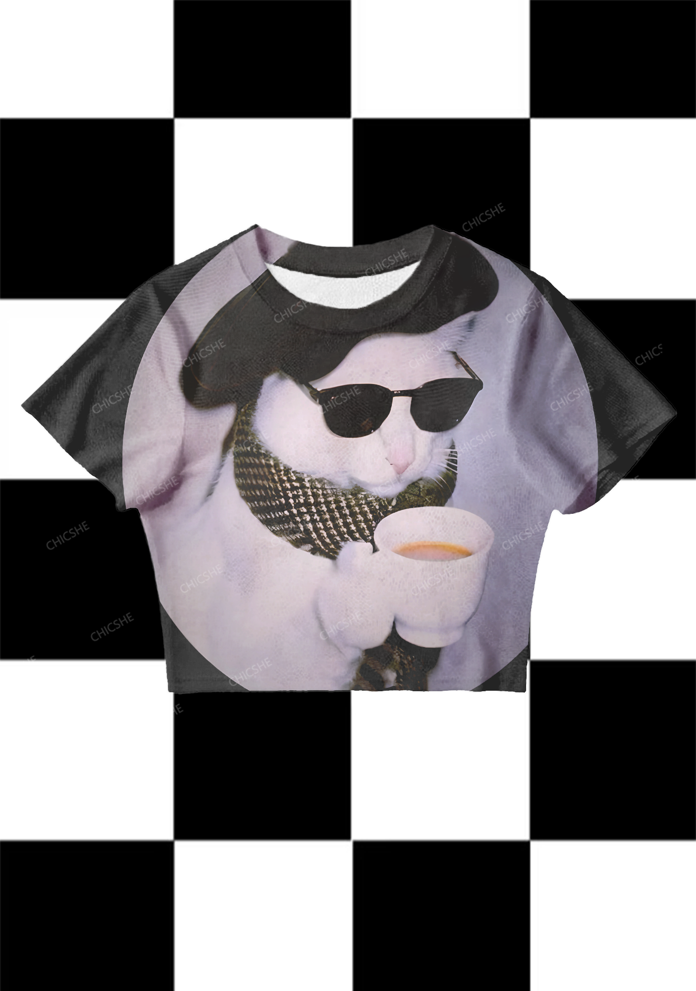 I'm A Femme Y2K Baby Tee Chicshe