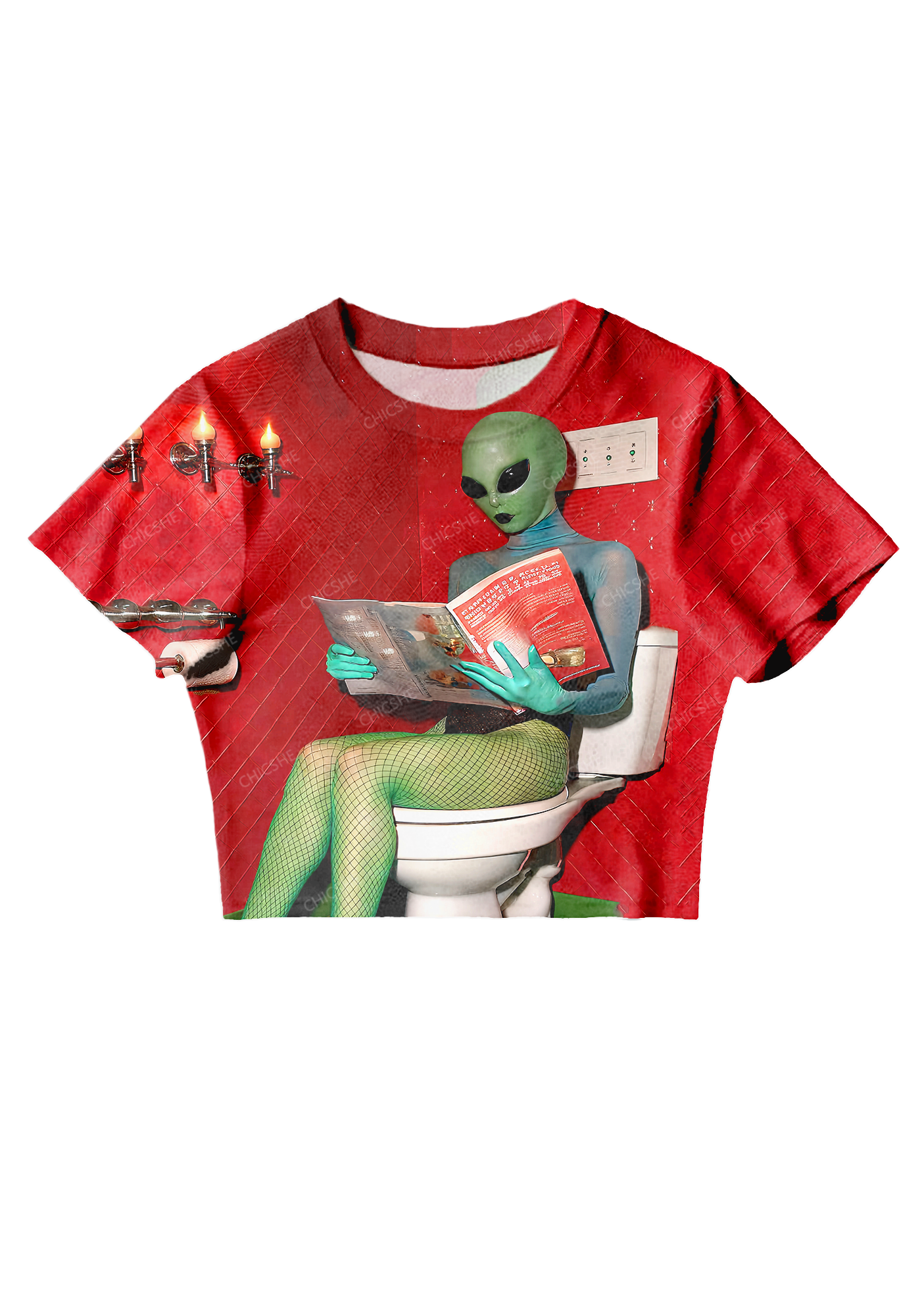 I'm A Femme Y2K Baby Tee Chicshe