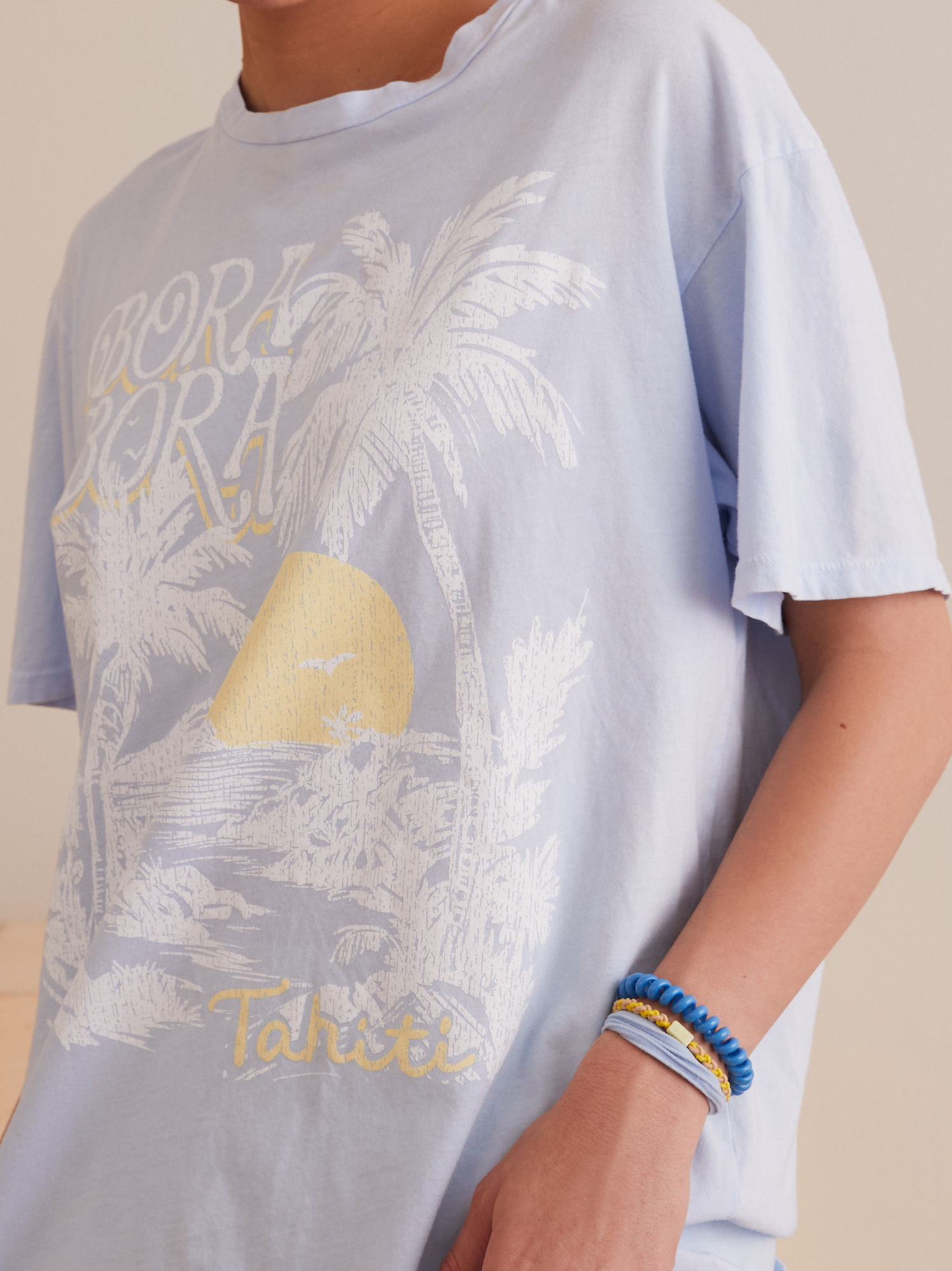 Bora Bora Oversize Tee Summer Beach T-Shirt
