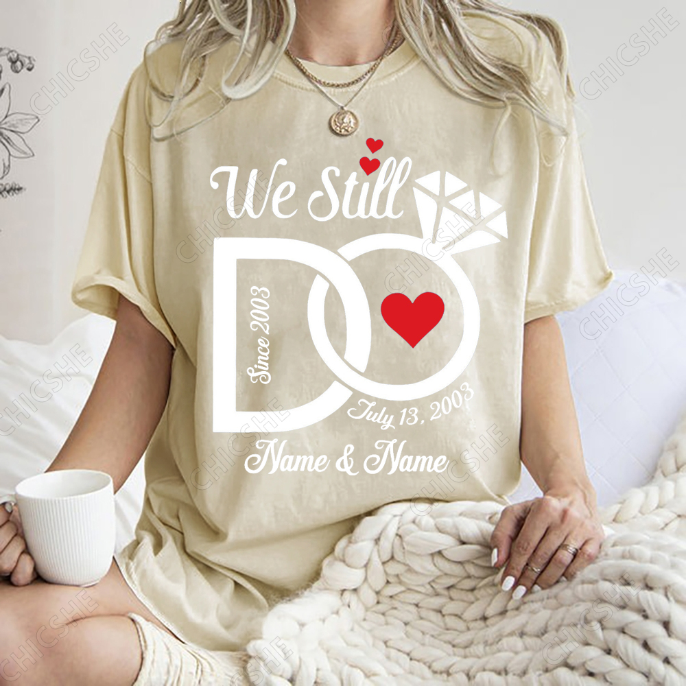 Custom We Still Do Printed Washed Tee