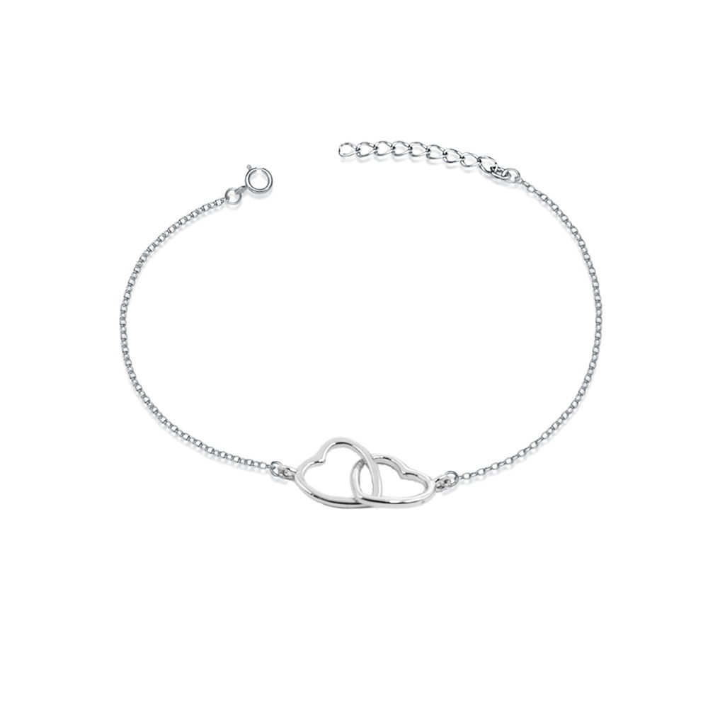 Fashion Heart to Heart Bracelet