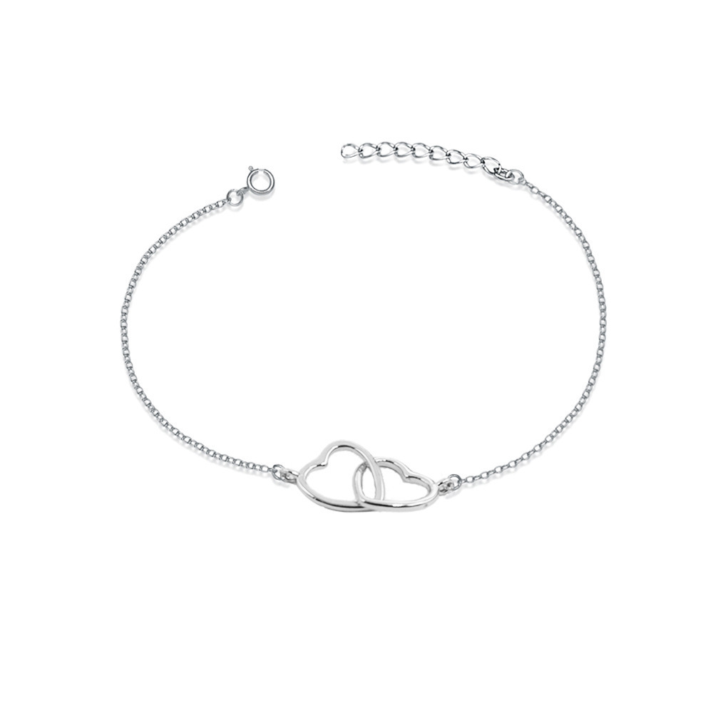 Fashion Heart to Heart Bracelet