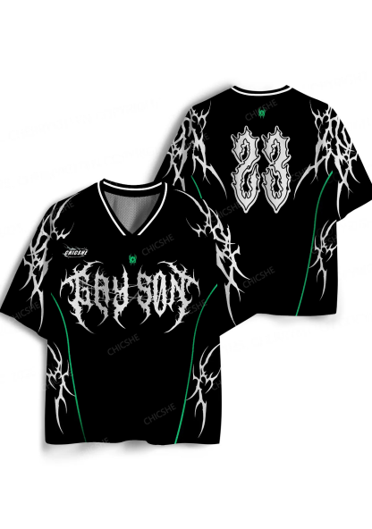 Custom Black Gay Son Pride Y2K Sport Jersey Shirts Chicshe