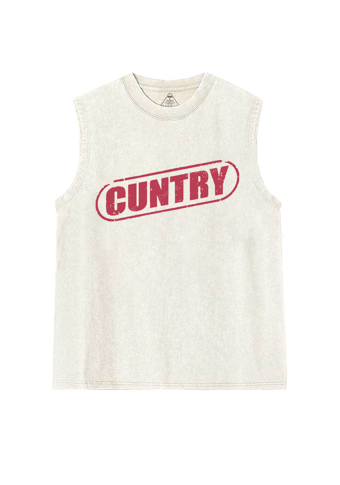 Cuntry Y2K Washed Tank Chicshe