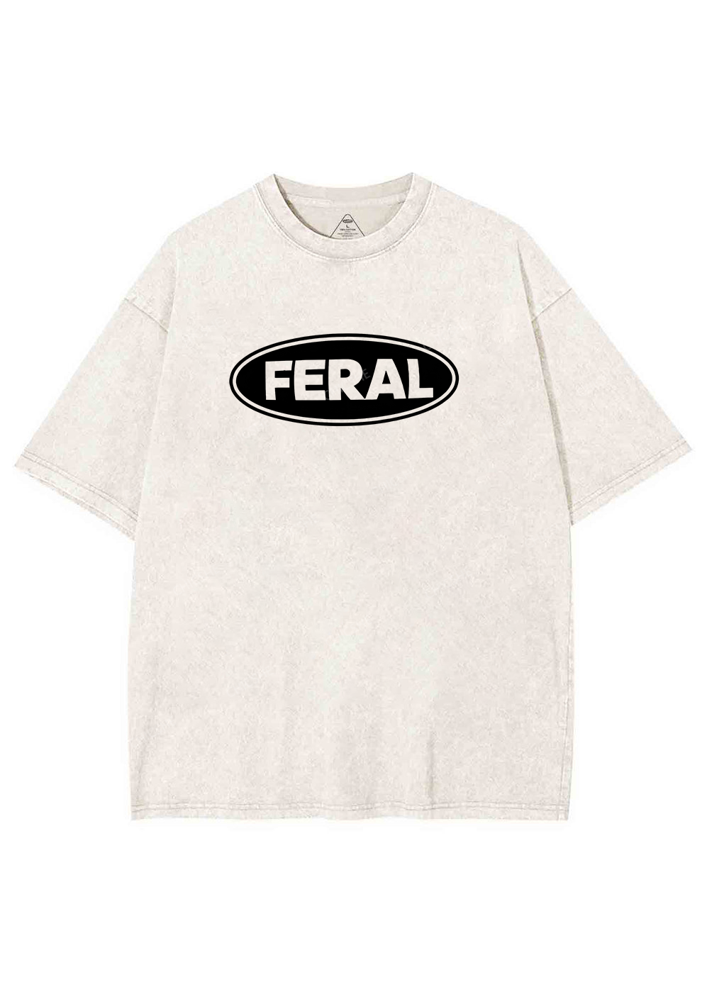 Feral Y2K Shirts Washed Tee Cherrykitten