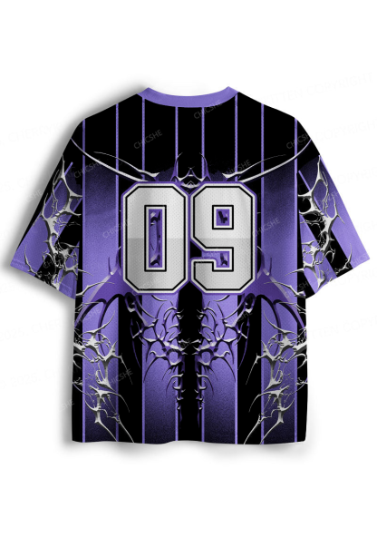 Custom Halloween Night Creature Y2K Sport Jersey Shirts Chicshe