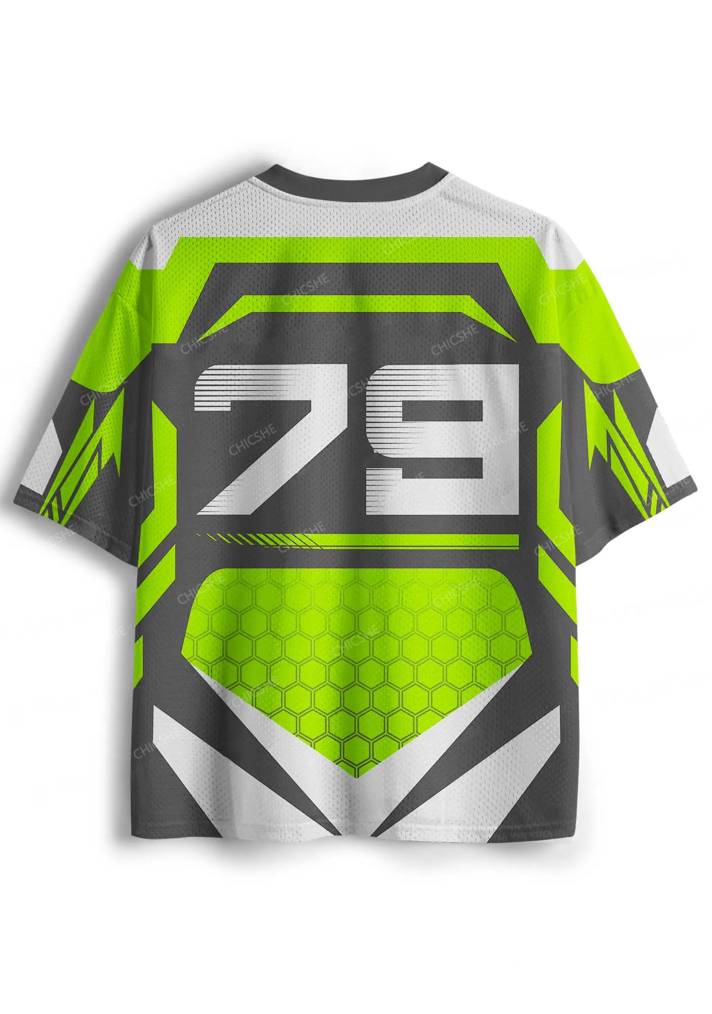 Custom Green Ride A DJ Y2K Sport Jersey Shirts Chicshe