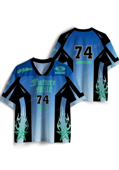 Custom Green Future Mxxf Y2K Sport Jersey Shirts Chicshe