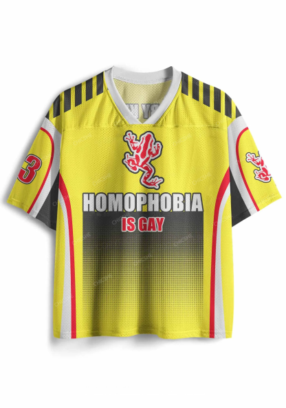 Custom Homophobia Gay Frog Pride Y2K Sport Jersey Shirts Chicshe
