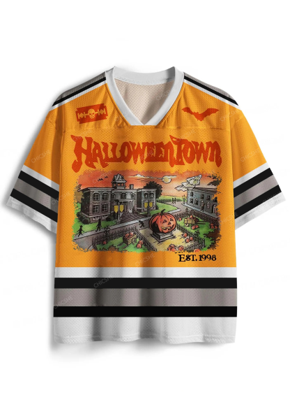 Custom Halloween Town Y2K Sport Jersey Shirts Chicshe