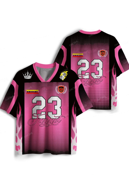 Custom Faggot Flame Pride Y2K Sport Jersey Shirts Chicshe