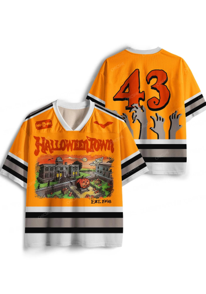 Custom Halloween Town Y2K Sport Jersey Shirts Chicshe