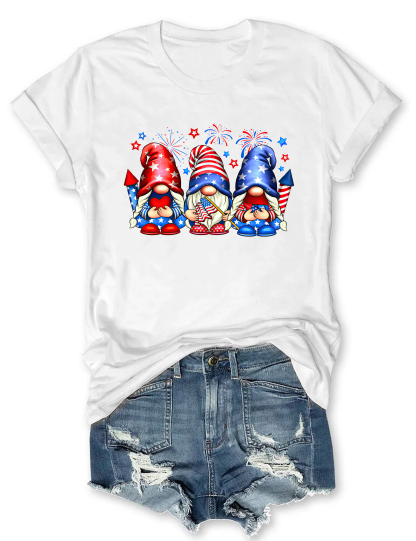 4th Of July Gnomes T-shirt