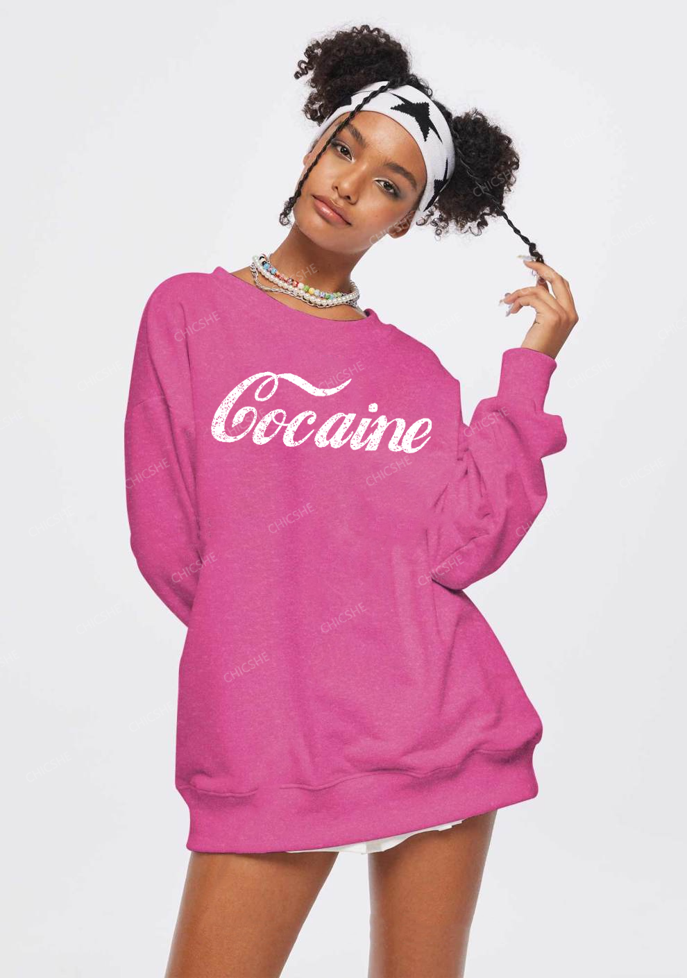 Special Cola Y2K Washed Sweatshirts Chicshe