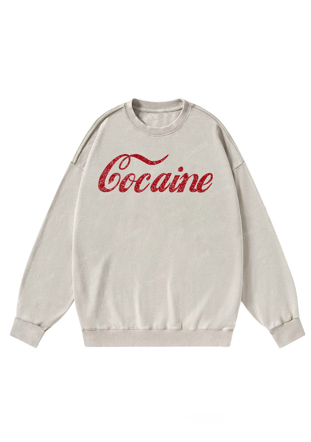 Special Cola Y2K Washed Sweatshirts Chicshe
