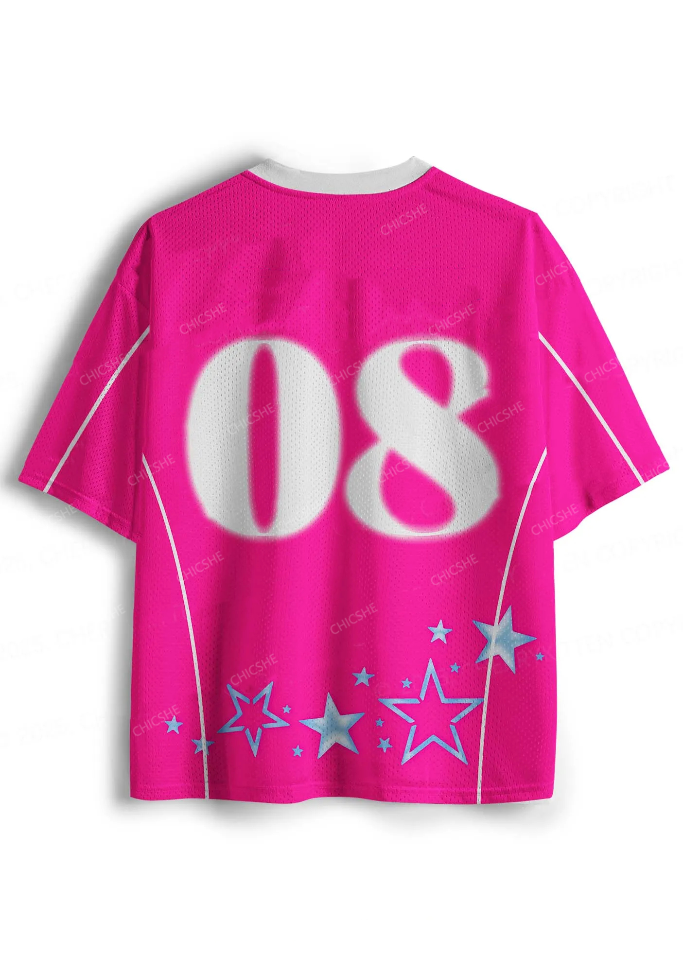 Custom Blue Cxxt Y2K Sport Jersey Shirts Chicshe