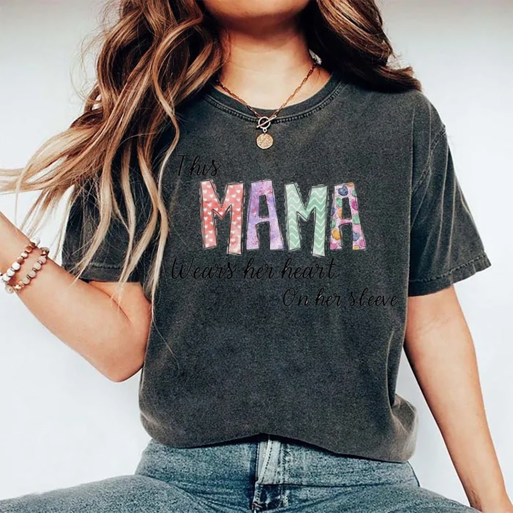 Candy Mama Printed Washed Tee