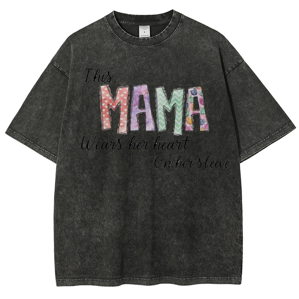 Candy Mama Printed Washed Tee