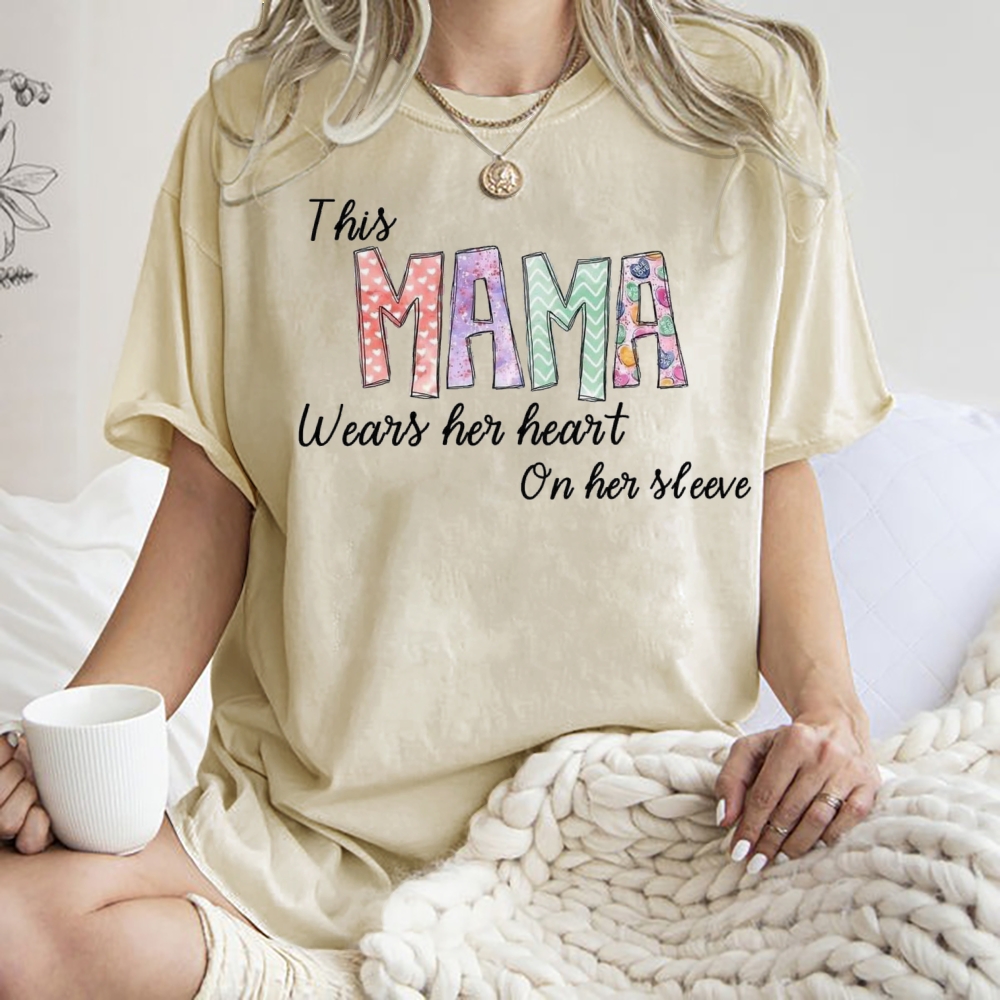 Candy Mama Printed Washed Tee