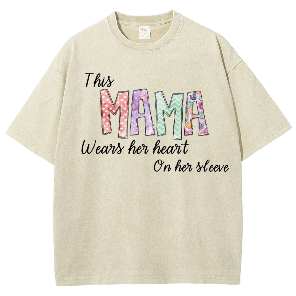 Candy Mama Printed Washed Tee