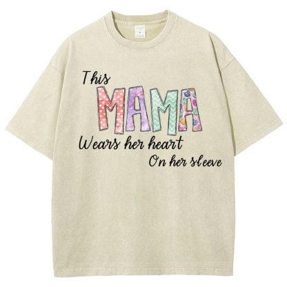 Candy Mama Printed Washed Tee