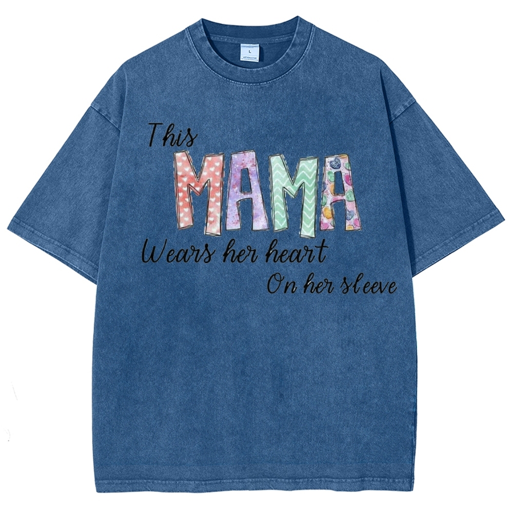 Candy Mama Printed Washed Tee