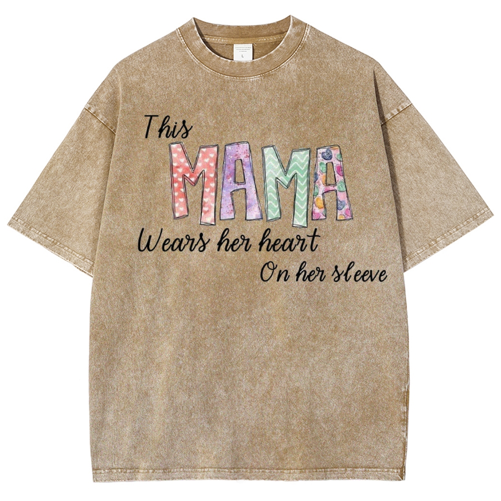 Candy Mama Printed Washed Tee
