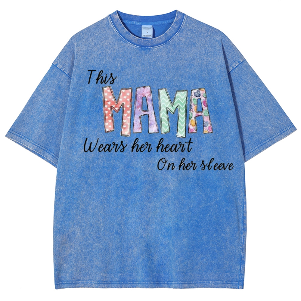 Candy Mama Printed Washed Tee