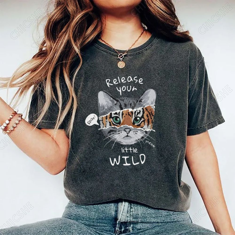 Release Your Little WILD Printed Washed Tee