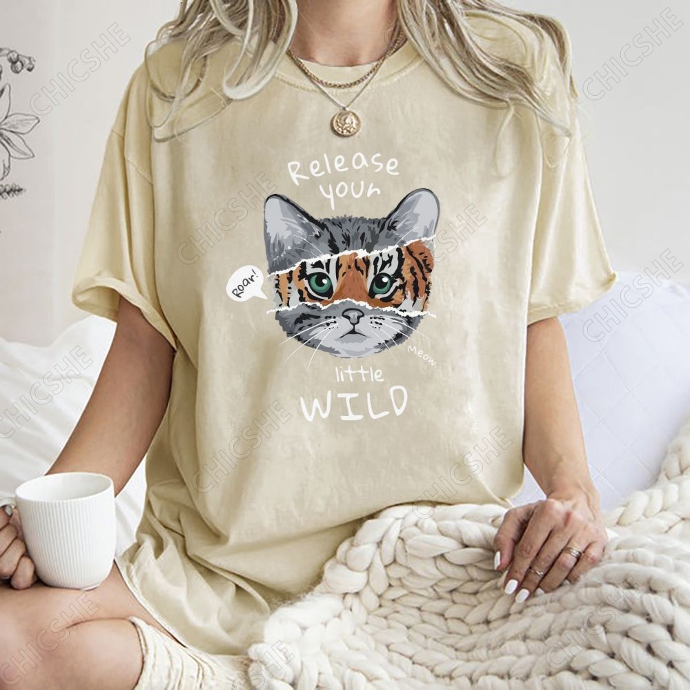 Release Your Little WILD Printed Washed Tee