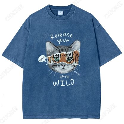 Release Your Little WILD Printed Washed Tee