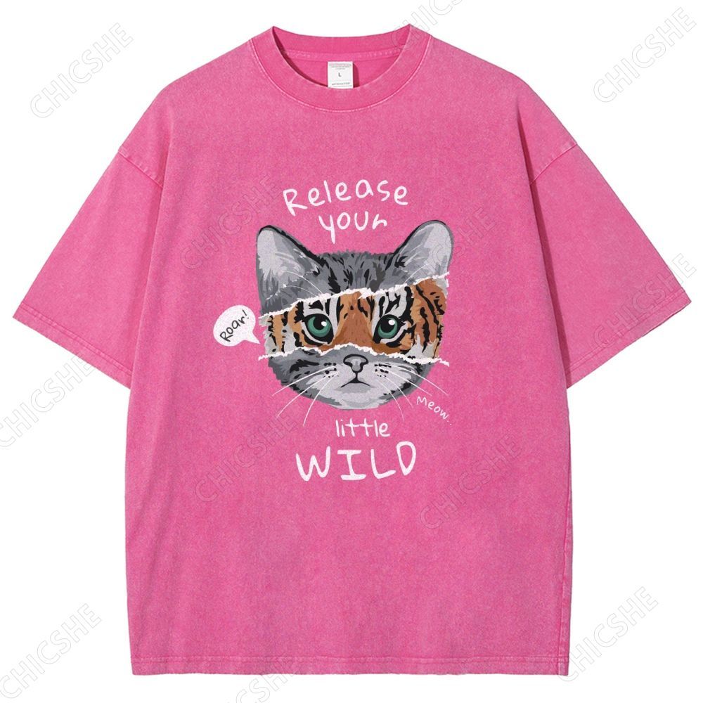 Release Your Little WILD Printed Washed Tee