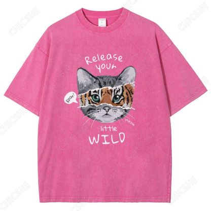 Release Your Little WILD Printed Washed Tee