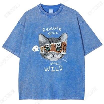 Release Your Little WILD Printed Washed Tee