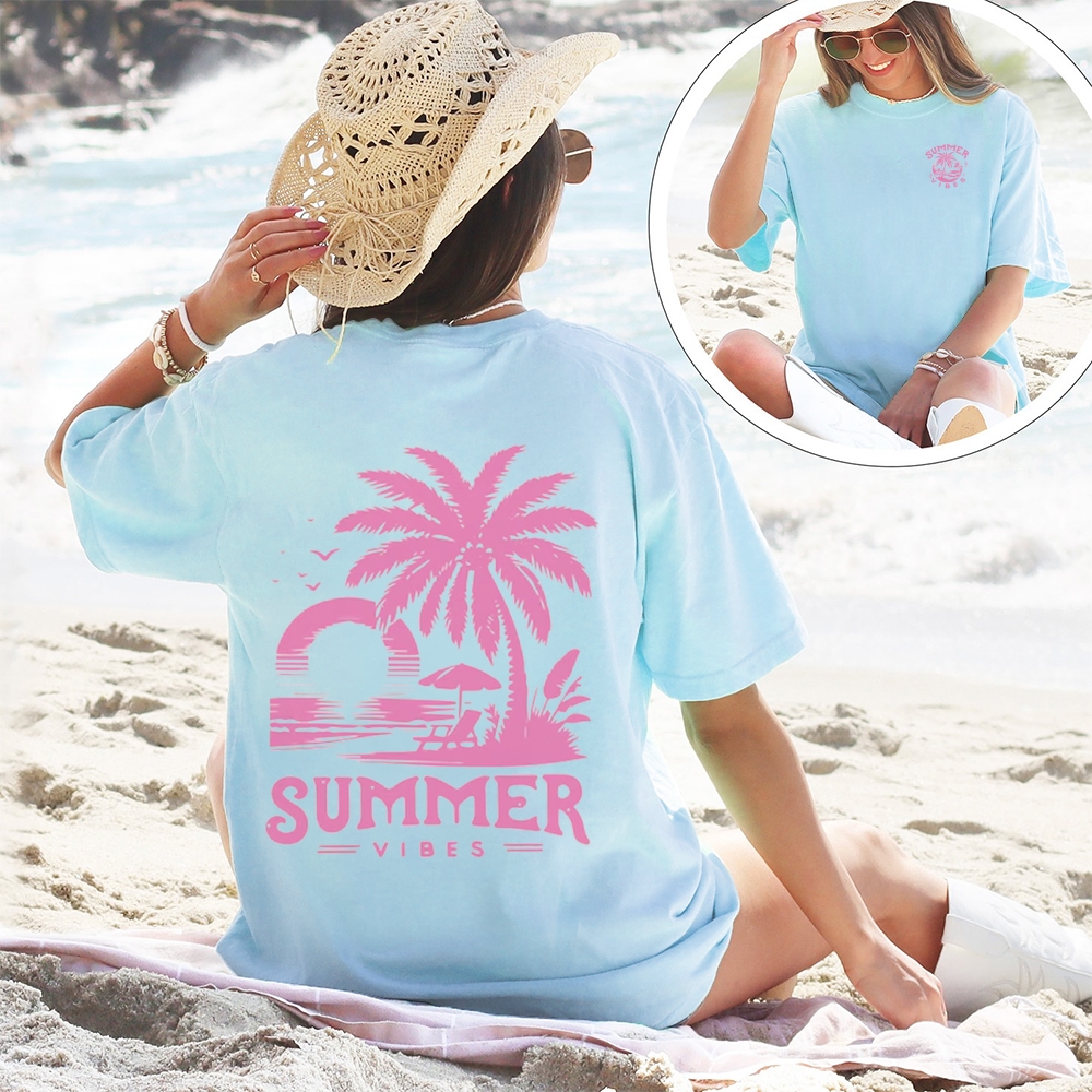 Summer Beach Graphic Tee