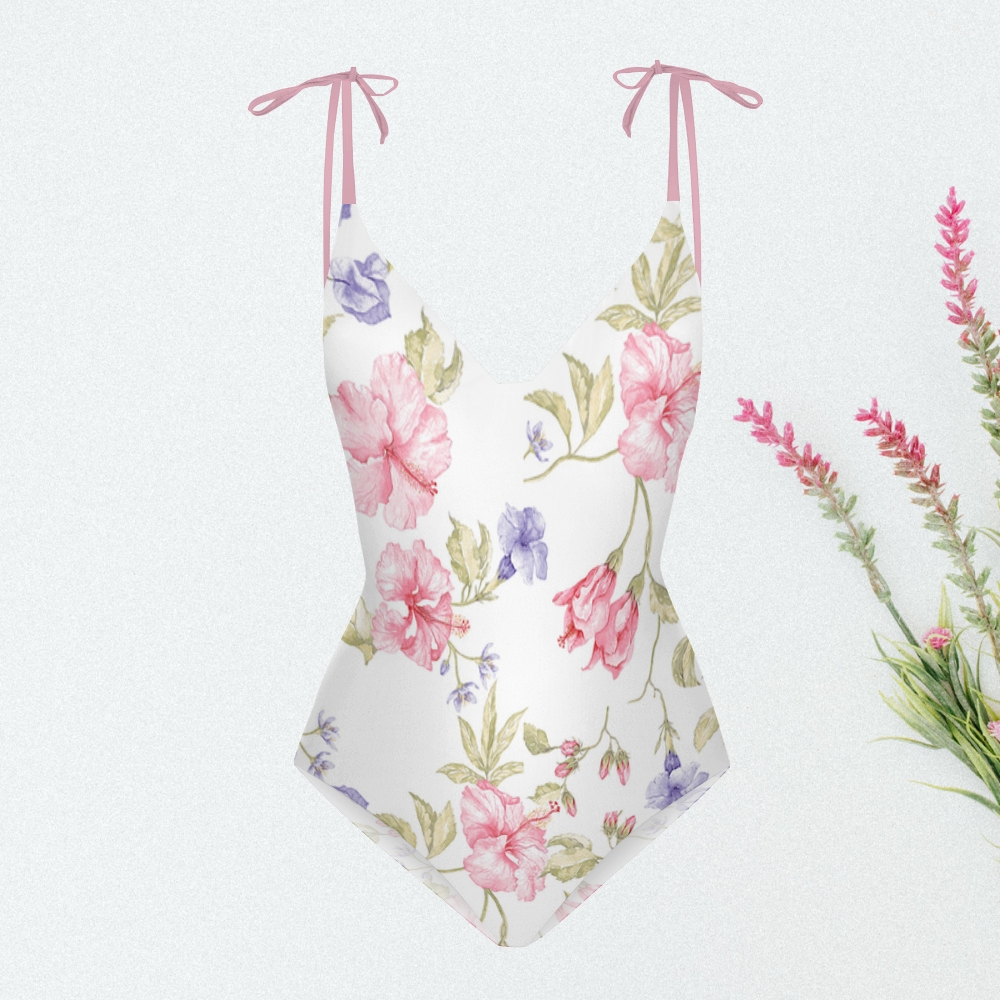 Women's Floral One-piece Swimsuit