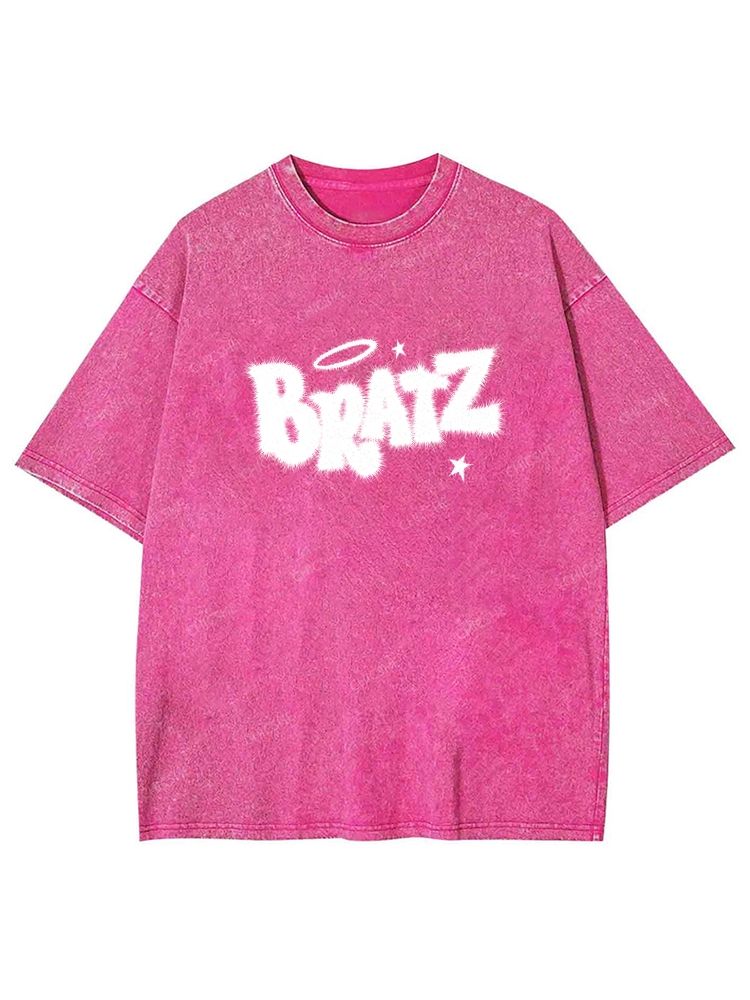 Bratz Unisex Printed Washed Tee