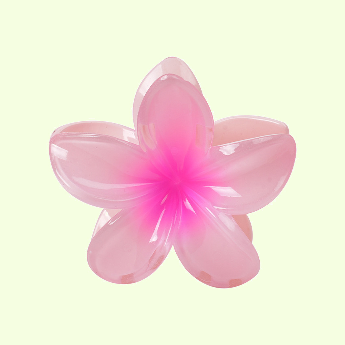 Eggplant Hair Clips Flower Scrunchies