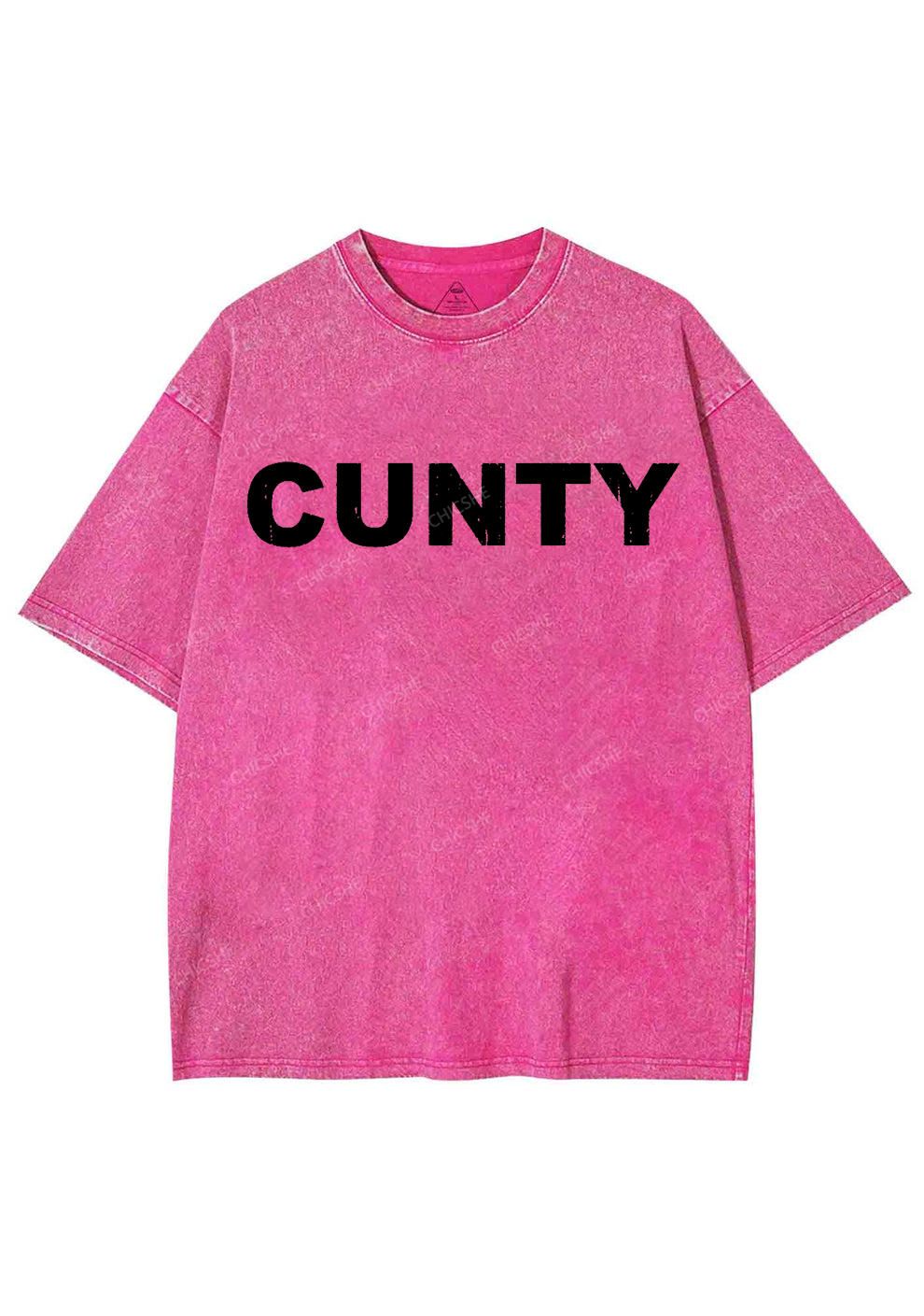 Cunty Y2K Washed Tee Chicshe