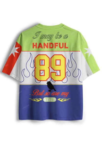 Custom Be A Handful Y2K Sport Jersey Shirts Chicshe